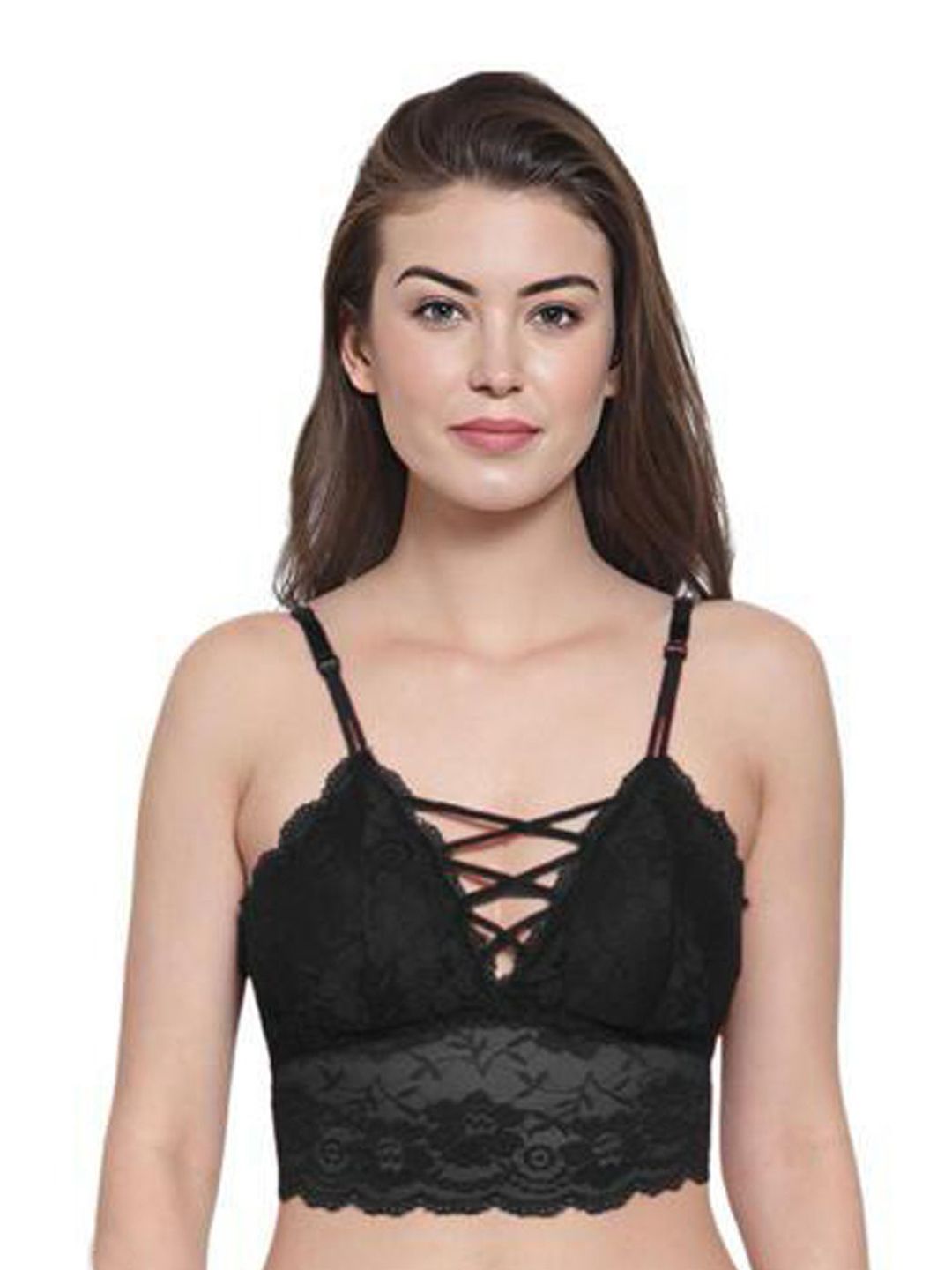 INDIROCKS Floral Bra Full Coverage Underwired Lightly Padded-picture-49