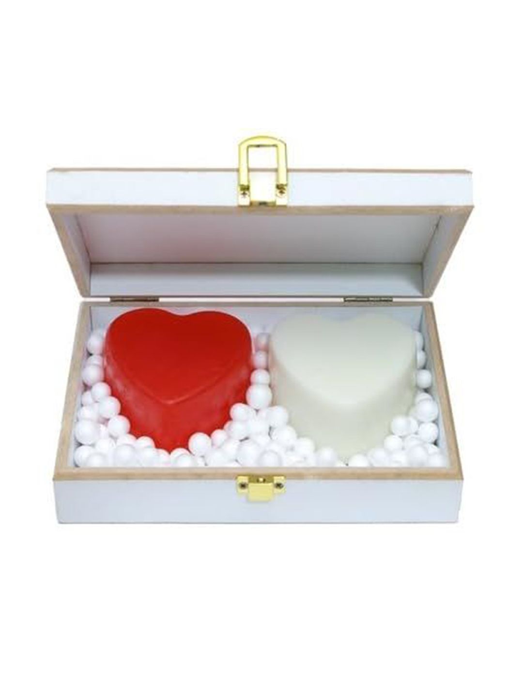 EKAIVA ORGANICS Set Of 2 Scented Heart Shaped Soap With Box - 249 g Each-image-21