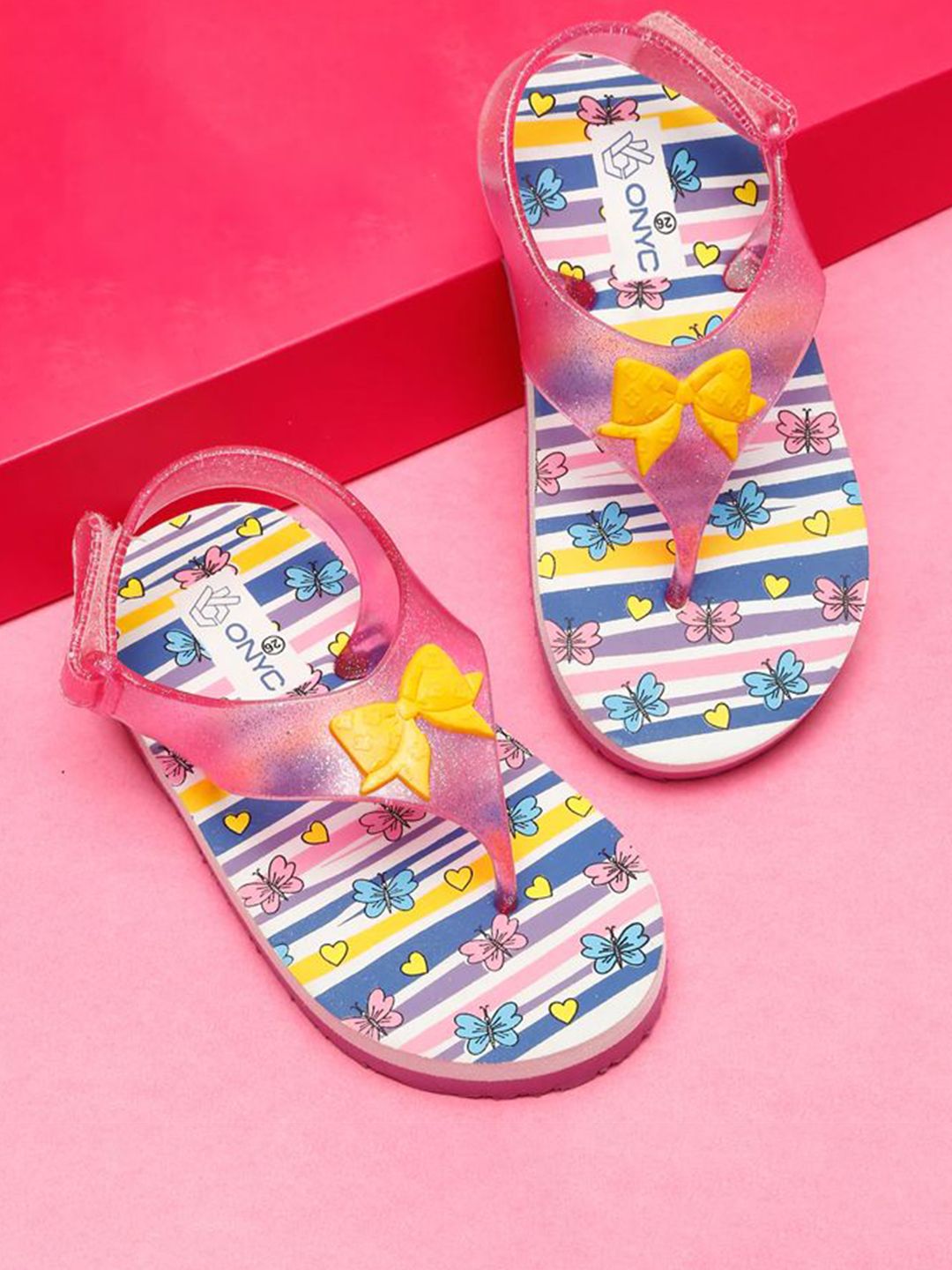 ONYC Girls Printed Thong Flip-Flops-picture-19