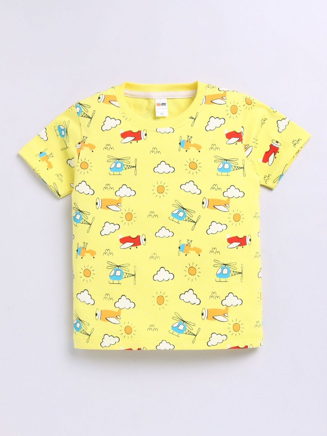 LITTLE NINJA Boys Printed Applique T-shirt-picture-33