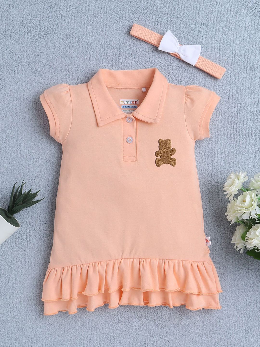 BUMZEE Animal Embroidered A-Line Dress-picture-25