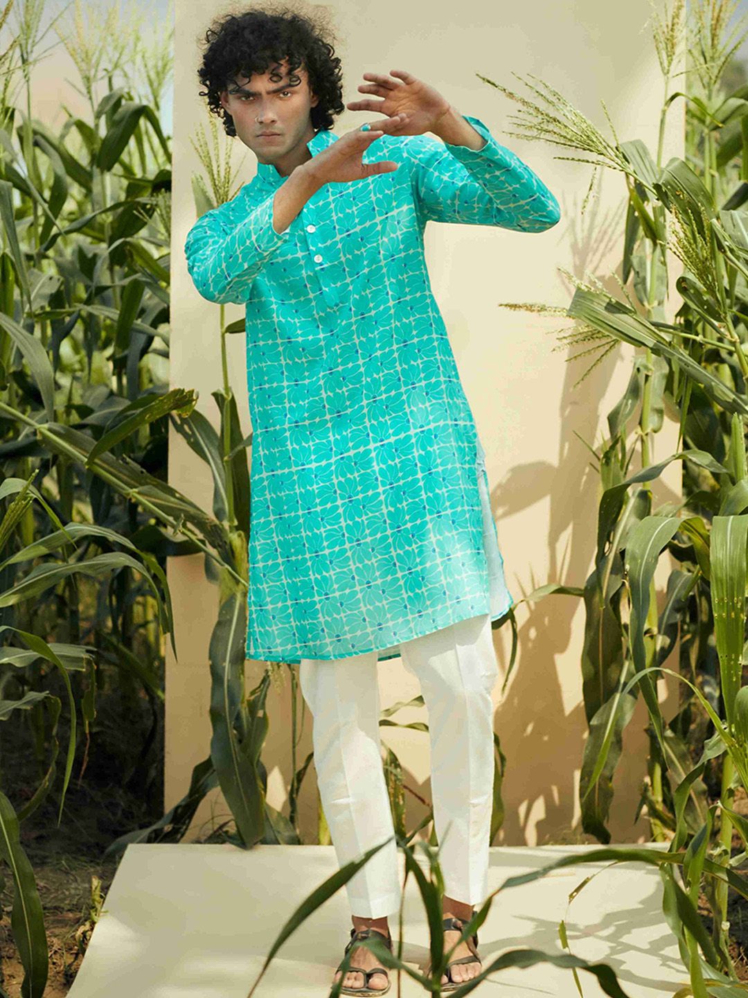 Eleven Brothers Ethnic Motifs Printed Kurta-picture-8