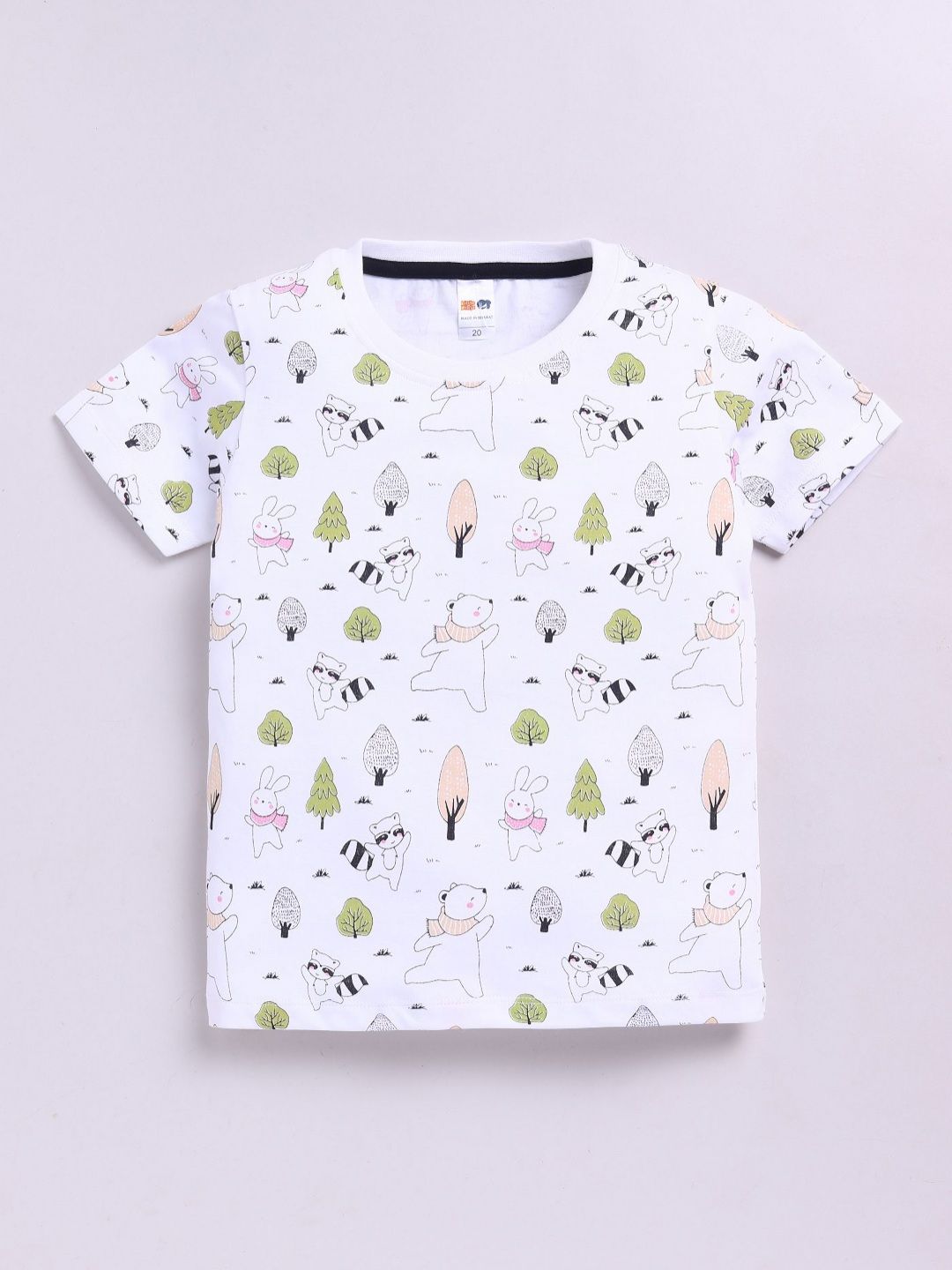 LITTLE NINJA Boys Printed Applique T-shirt-picture-28