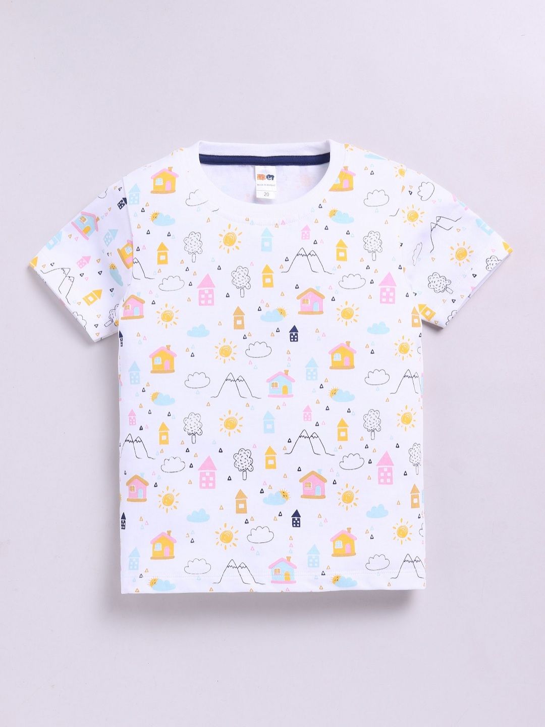 LITTLE NINJA Boys Printed Applique T-shirt-picture-21