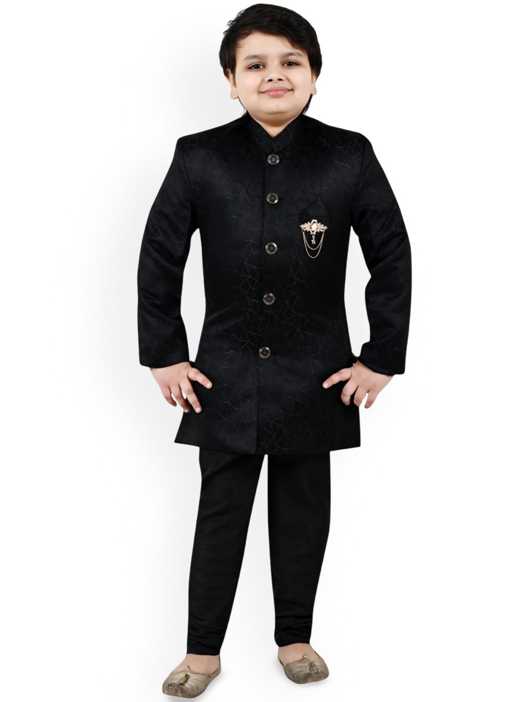 Arshia Fashions Printed Sherwani & Trousers-picture-42