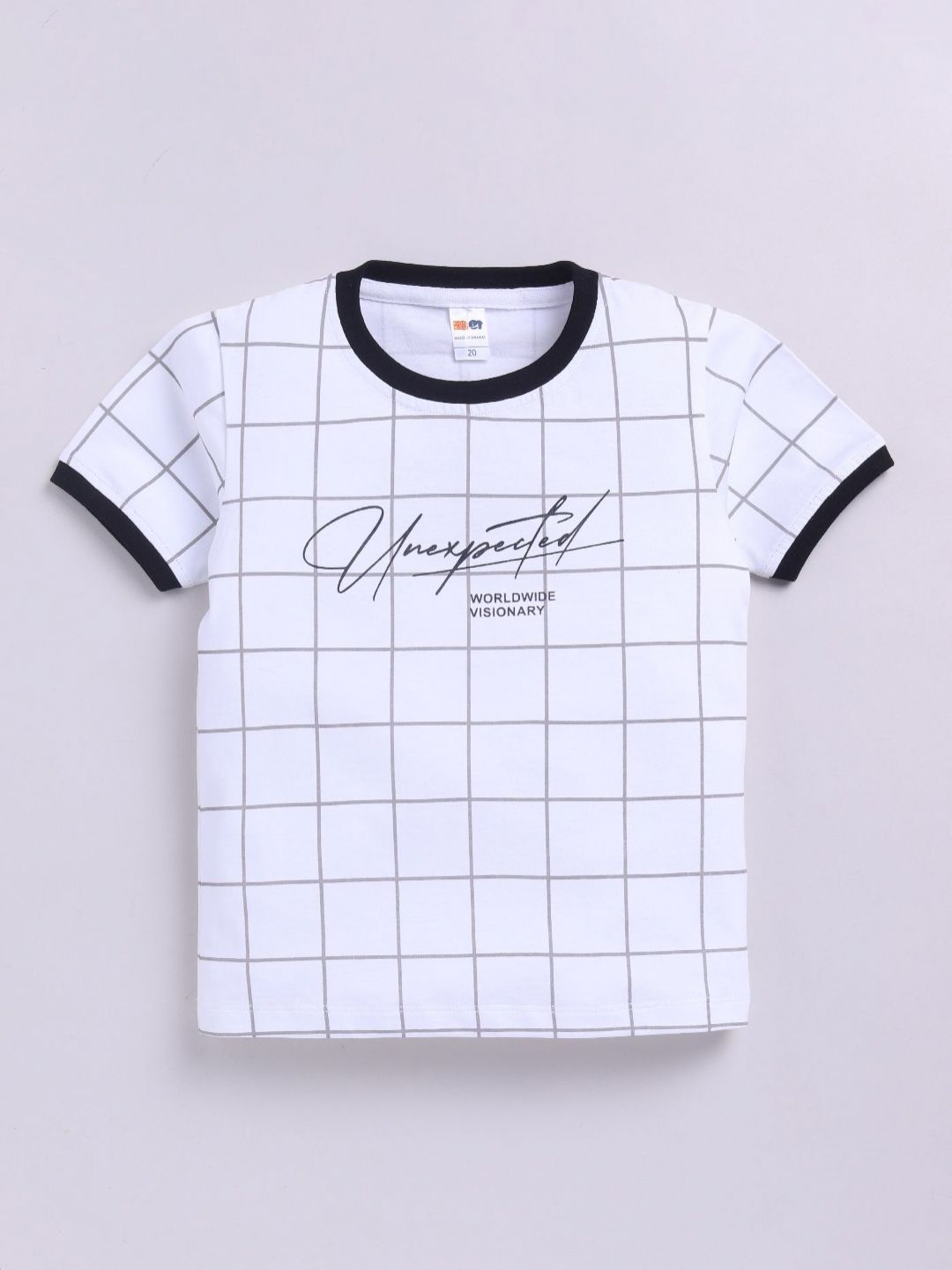 LITTLE NINJA Boys Printed Monochrome Applique T-shirt-picture-37