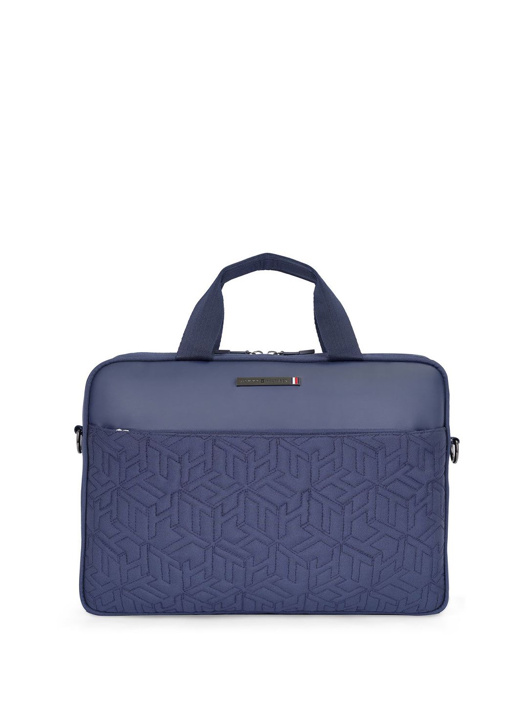 Tommy Hilfiger Unisex Textured Laptop Bag-image-32