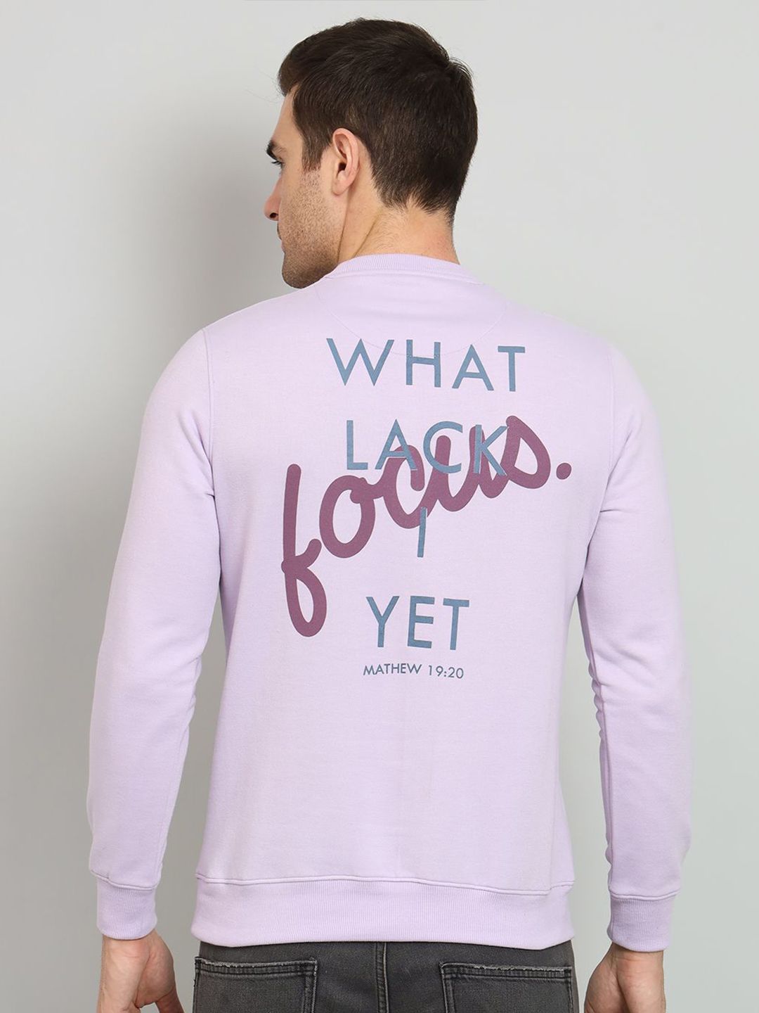 OGEN Men Typography Printed Sweatshirt-picture-31