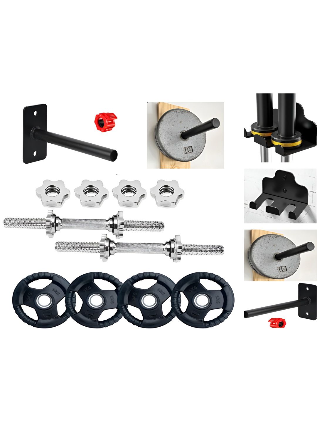 YMD Set Of 24 Home Gym Combo-image-22