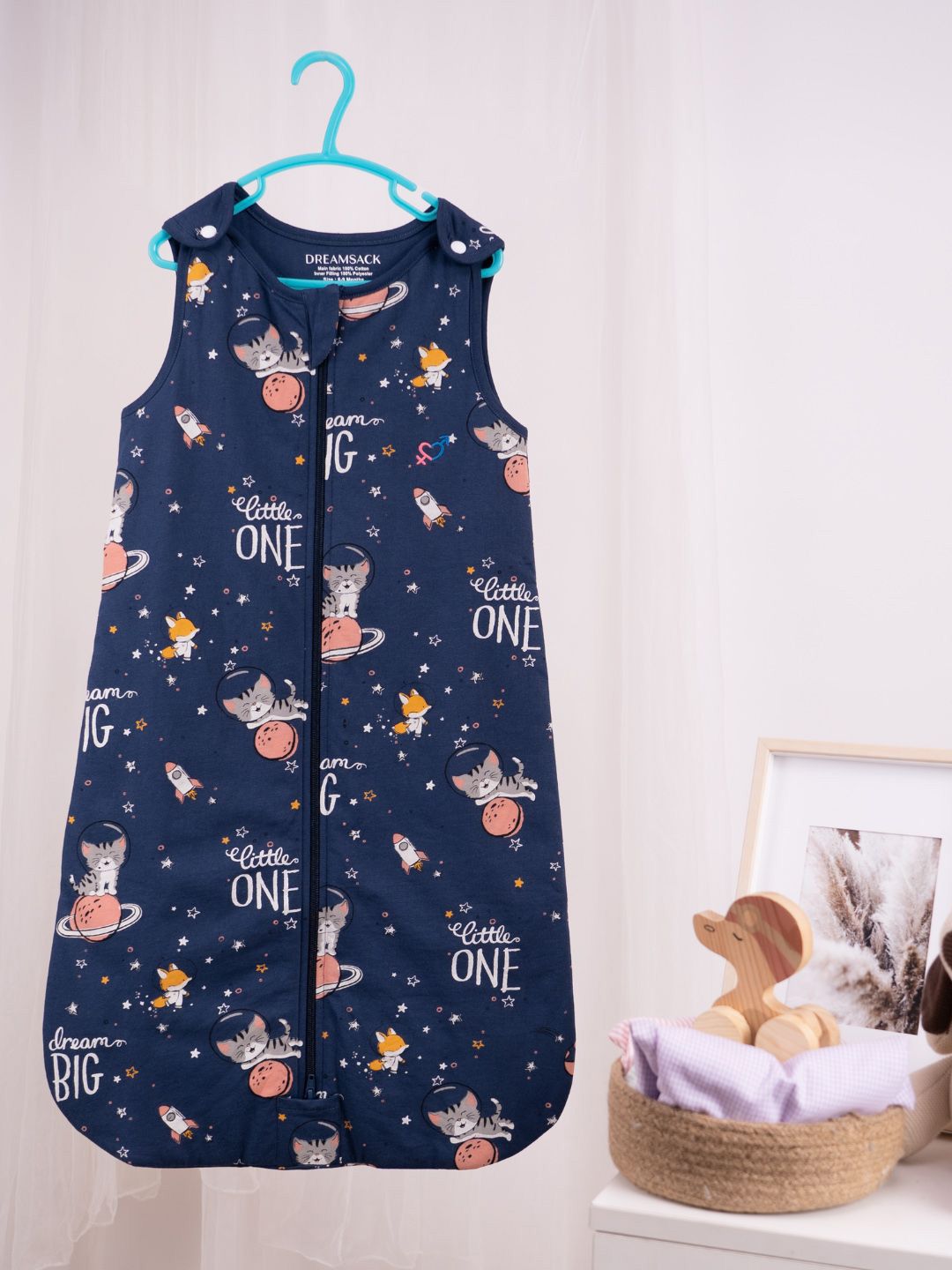 haus & kinder Infants Spacewalk Dreamsack Cotton Sleep Sack With Quilted Layer 9-24 Month-picture-36