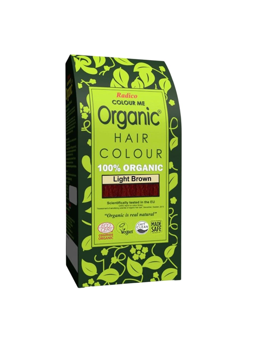 Radico Colour Me Organic Hair Colour- 100 g- Light Brown-image-39