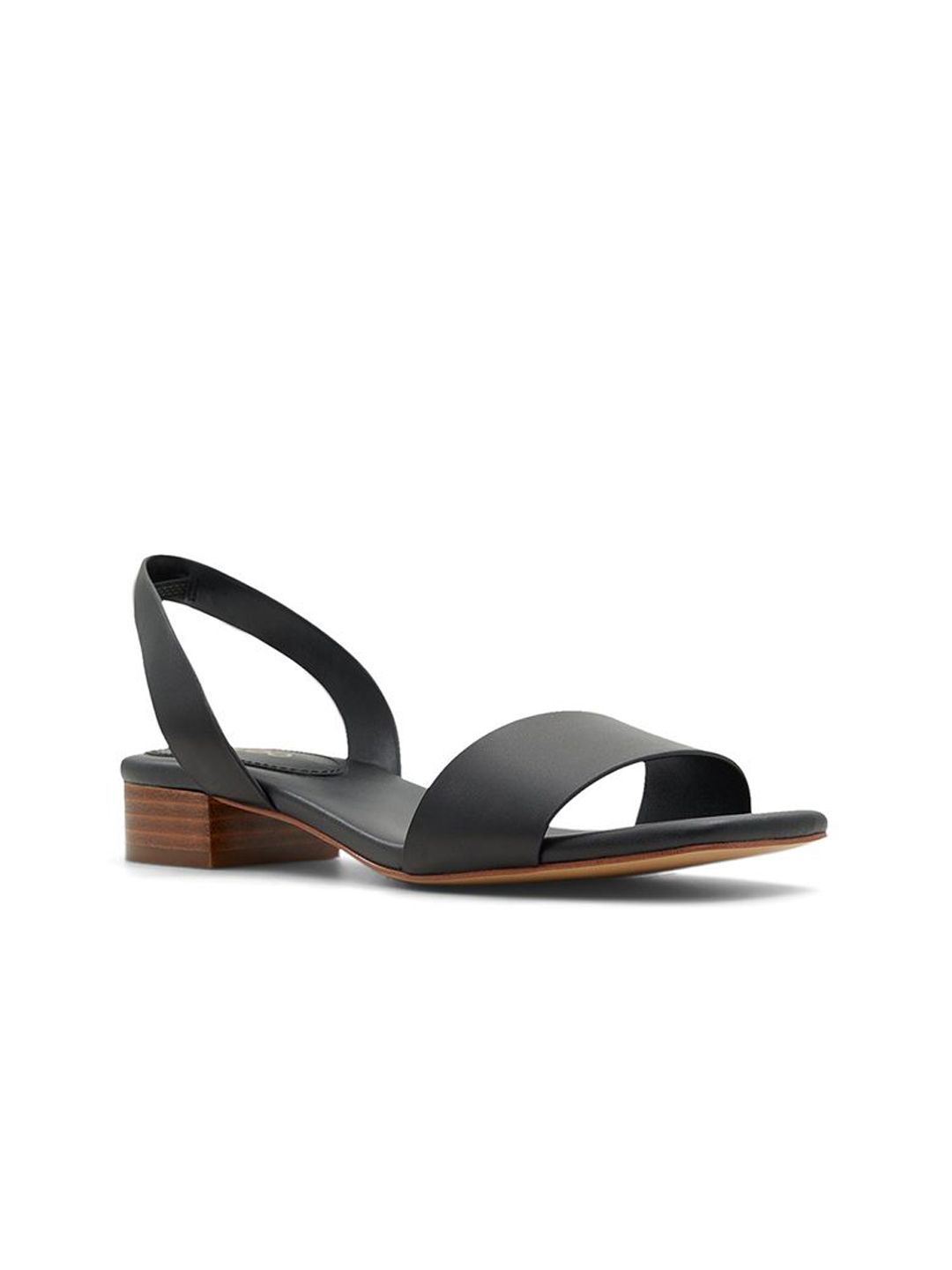 ALDO Textured Leather Kitten Sandals-image-42