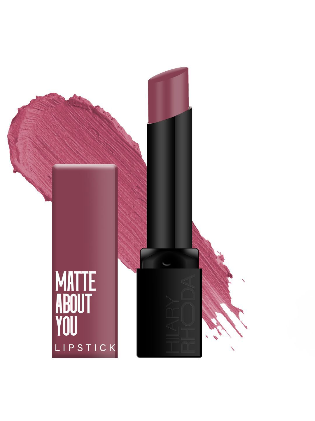 Hilary Rhoda Matte About You Lipstick With Vitamin E - Peach Pout 04