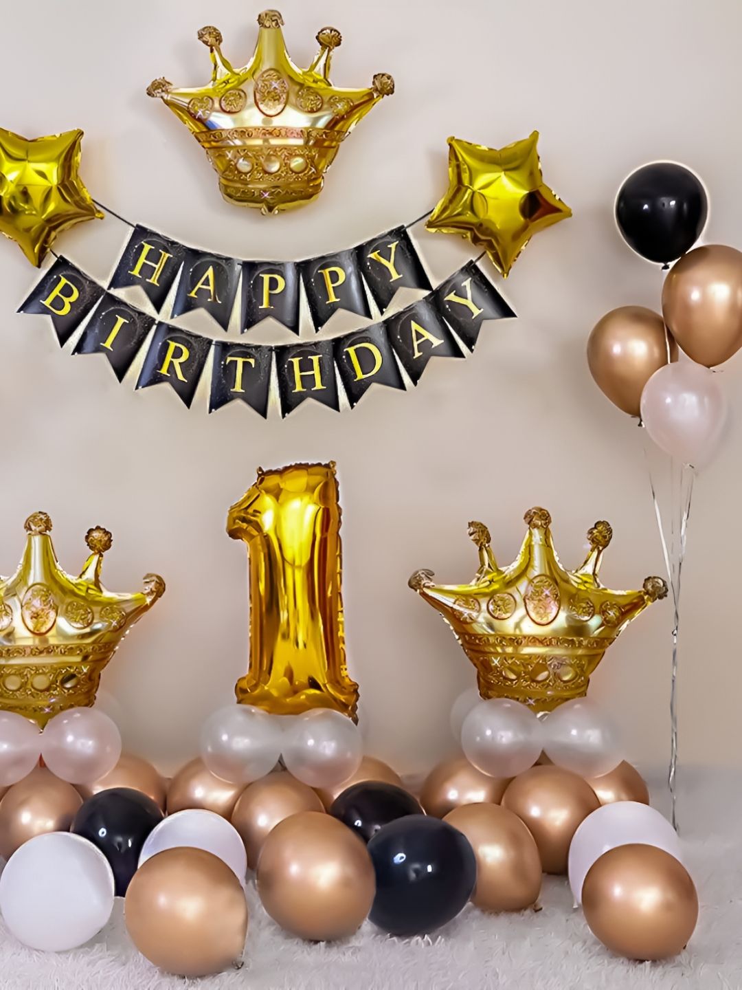 Special You 39Pcs Black & White Birthday Decor-image-29