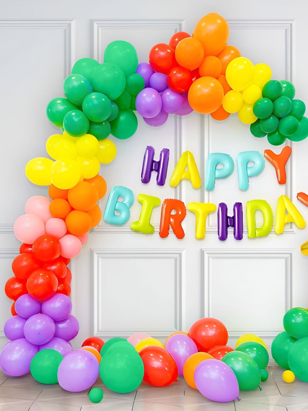 Special You 64Pcs Red & Yellow Birthday Decor-image-40