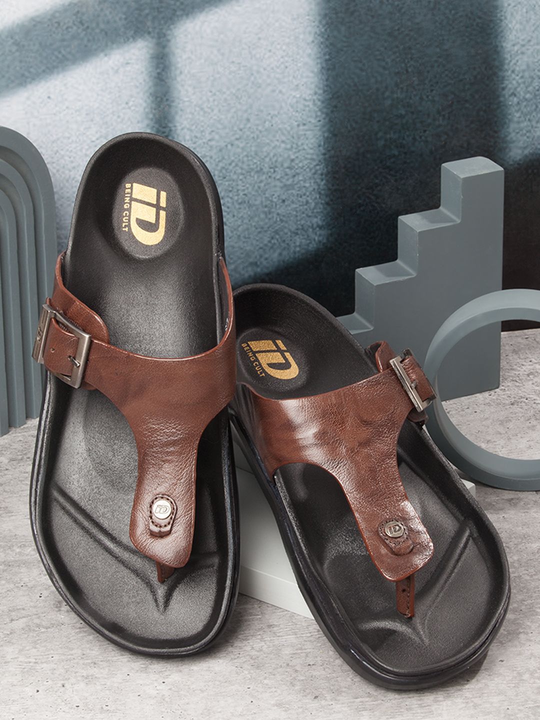 ID Men Leather Comfort Sandals-picture-22