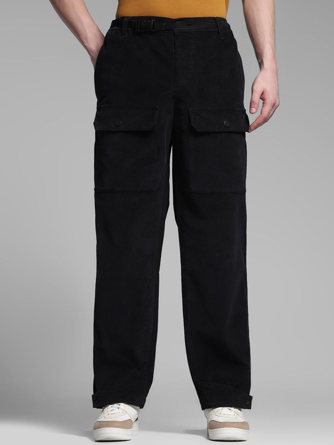 Jack & Jones Men Loose Fit Cargos Trousers-picture-36