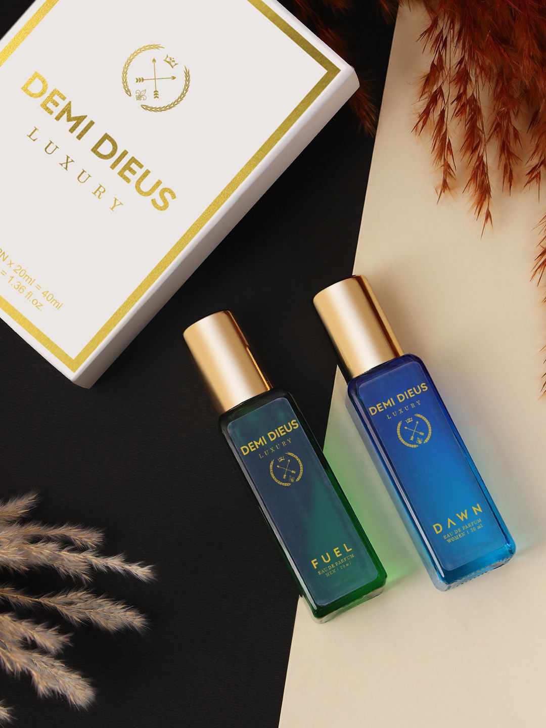 DEMI DIEUS Set Of 2 Dawn & Fuel Long Lasting Eau De Parfum - 20 ml Each-picture-46
