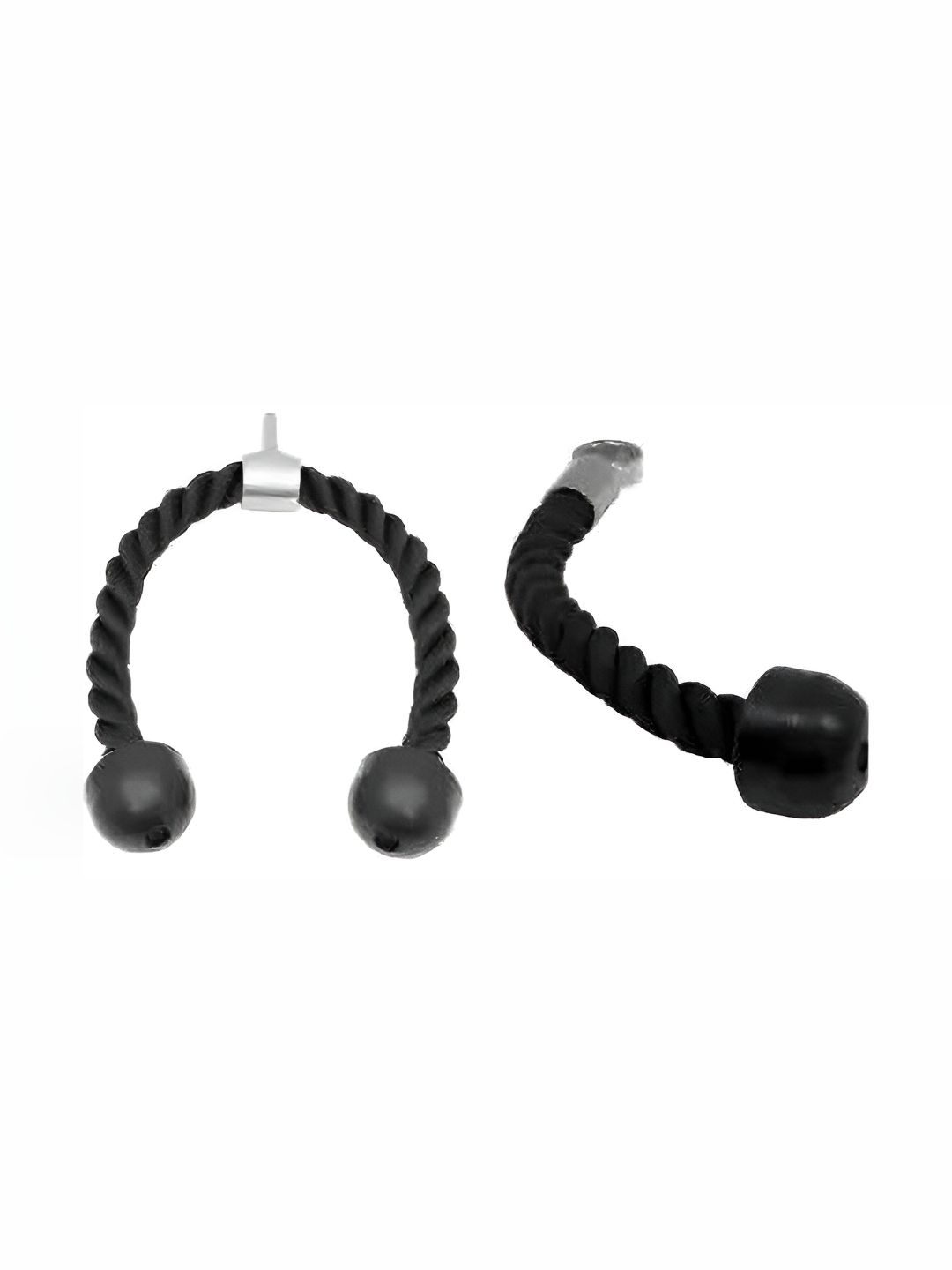 YMD Textured Double & Single Combo Triceps Rope Bar-image-44