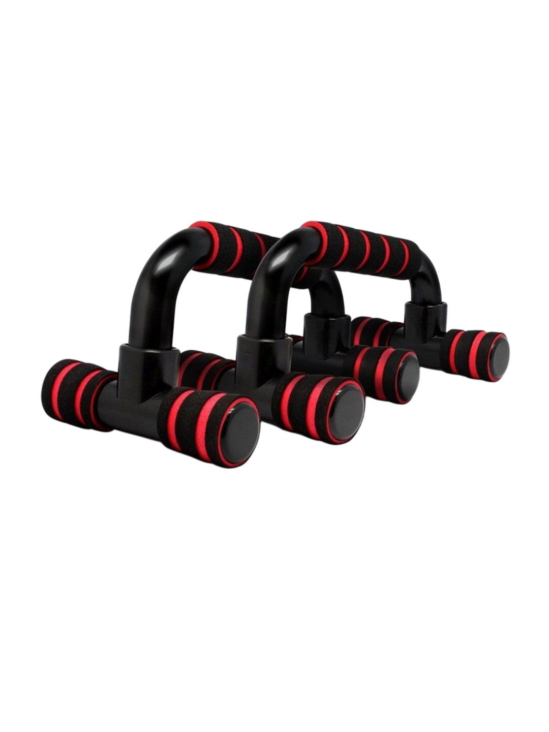 HackerX Light Weight With Floor Grip Handy Durable Pushup Bar Workout Accessories-picture-45