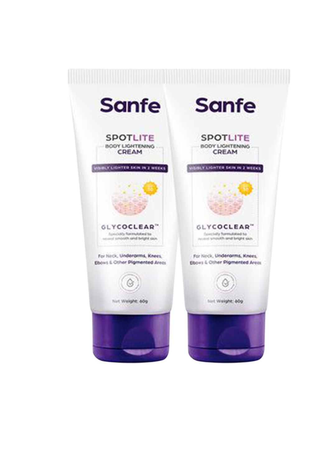 Sanfe Set Of 2 Spotlite Body Lightening Cream - 60 g Each-picture-17