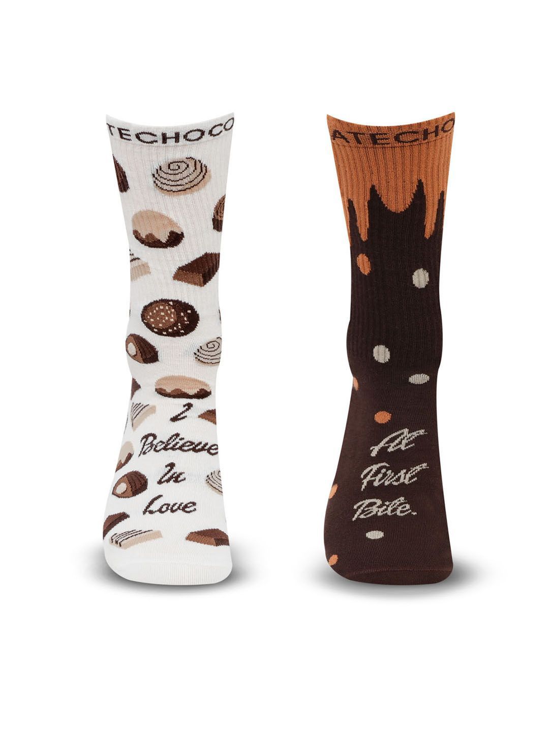 Bonjour Pack Of 2 Assorted Calf Length Socks-picture-37