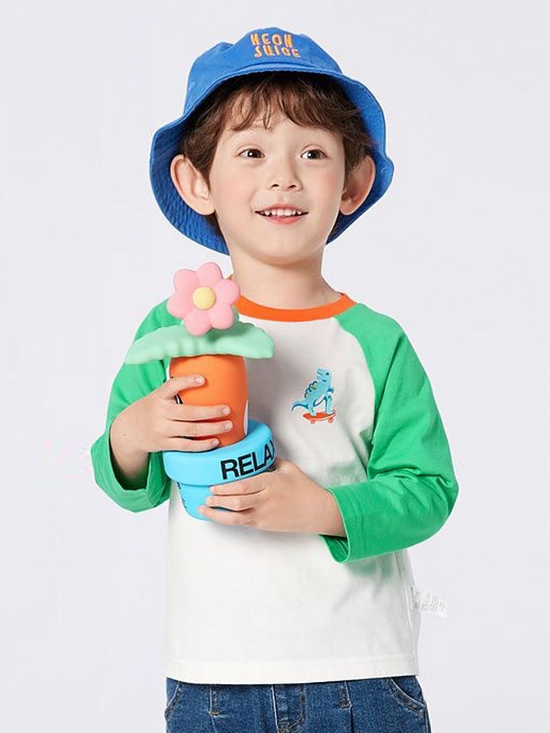 LULU & SKY Boys Graphic Printed Round Neck Cotton T-shirt-picture-31