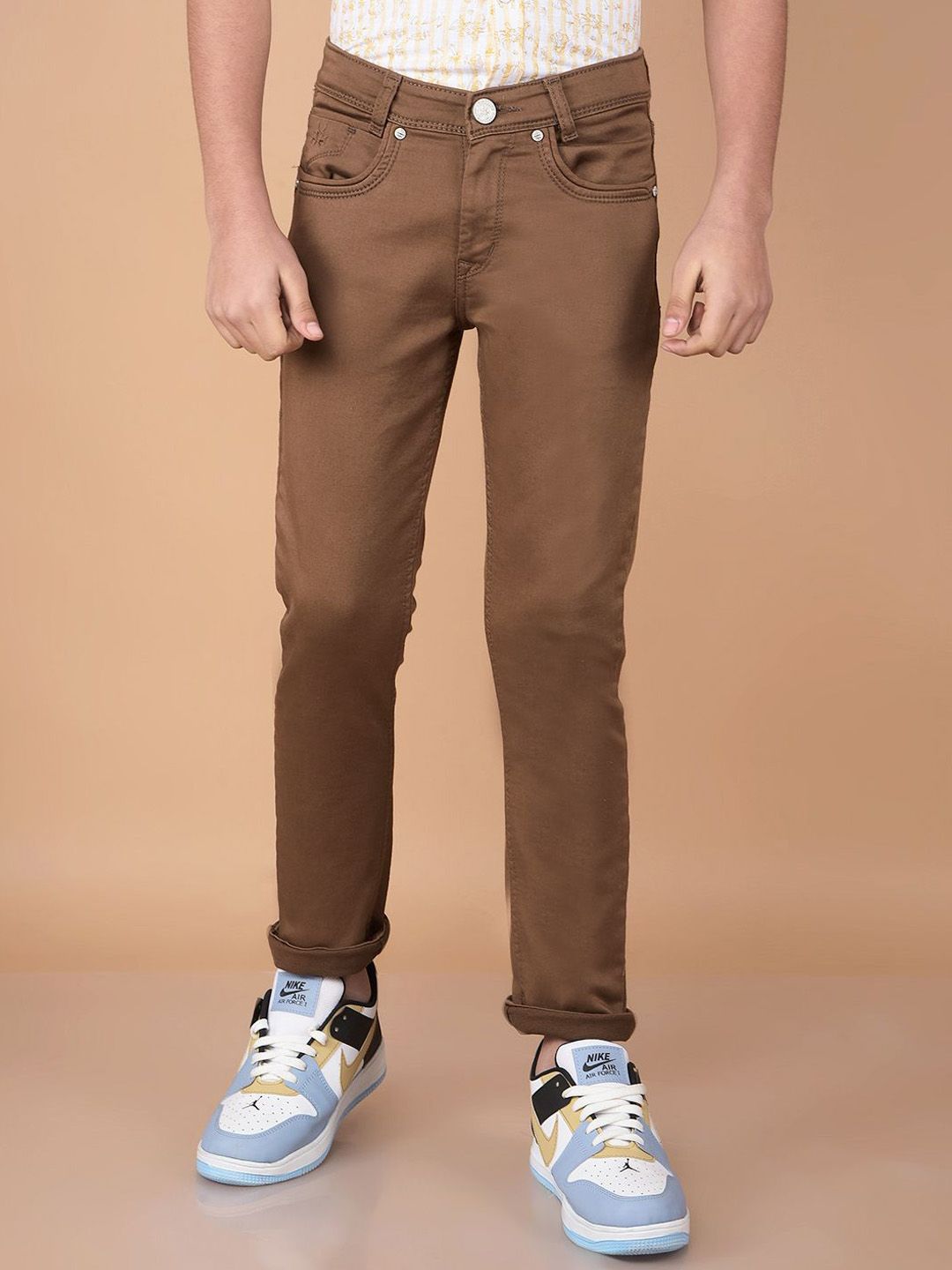 Crimsoune Club Boys Cotton Slim Fit Stretchable Jeans-picture-20