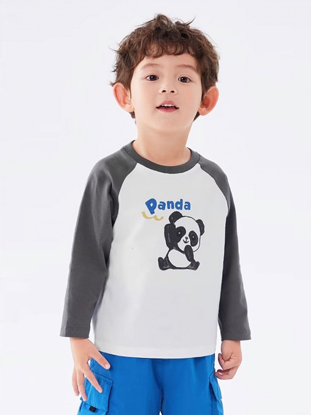 LULU & SKY Boys Graphic Printed Round Neck Cotton T-shirt-picture-33