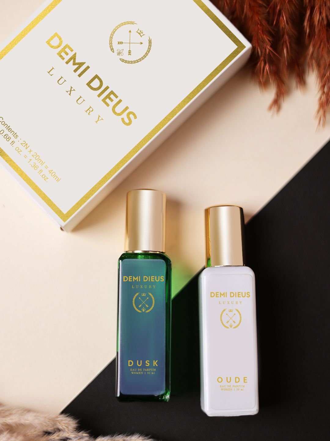 DEMI DIEUS Set Of 2 Oud & Dusk Long Lasting Eau de Parfum - 20 ml Each-picture-14