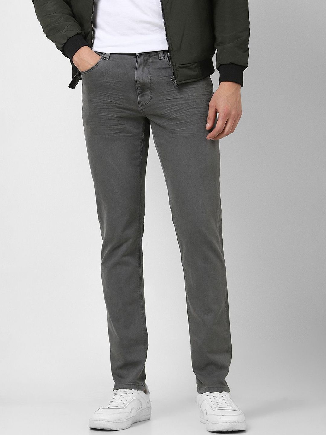 VAN HEUSEN DENIM LABS Men Mid-Rise Slim Fit Jeans-picture-10