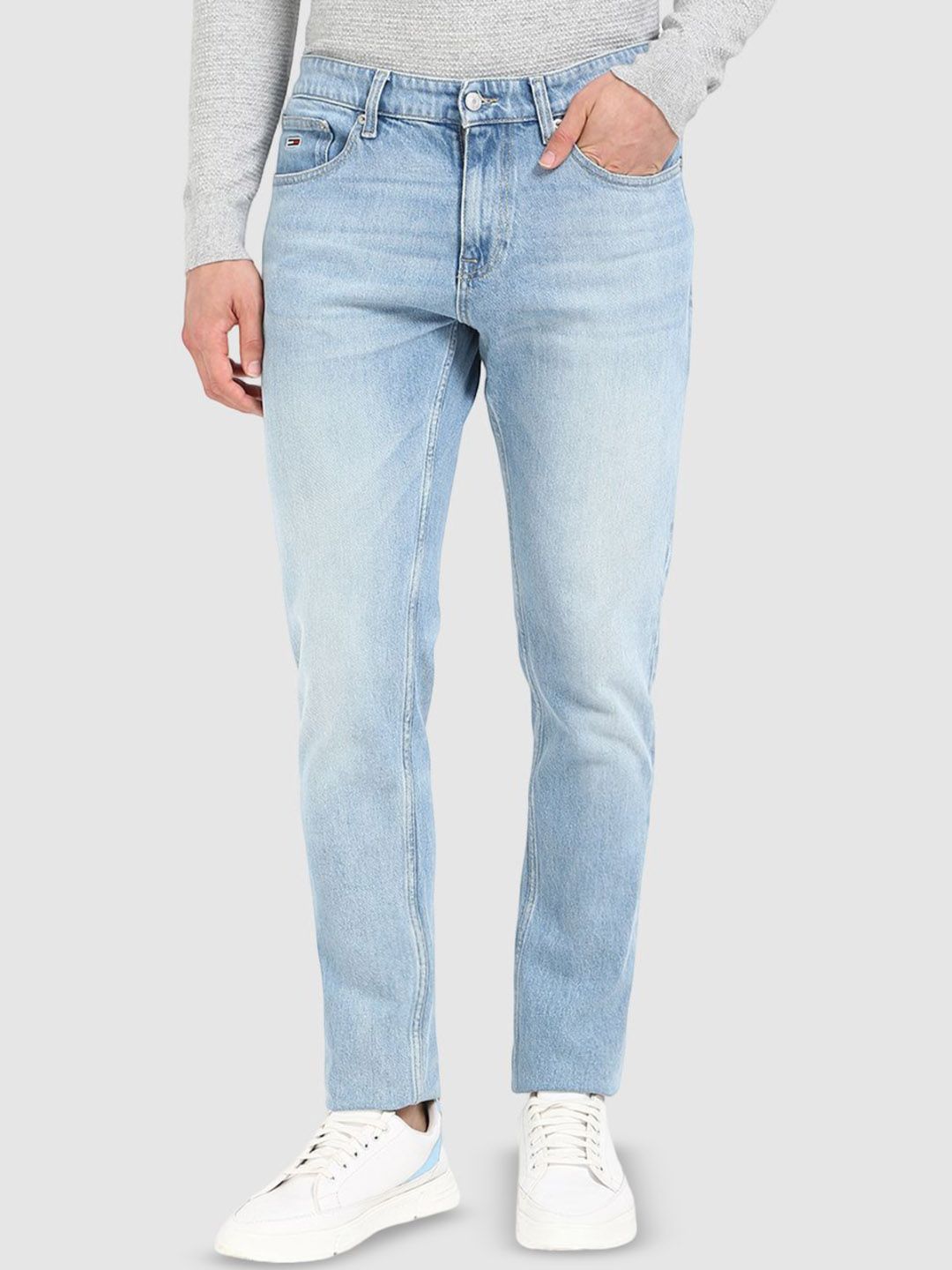 Tommy Hilfiger Men Light Fade Stretchable Jeans