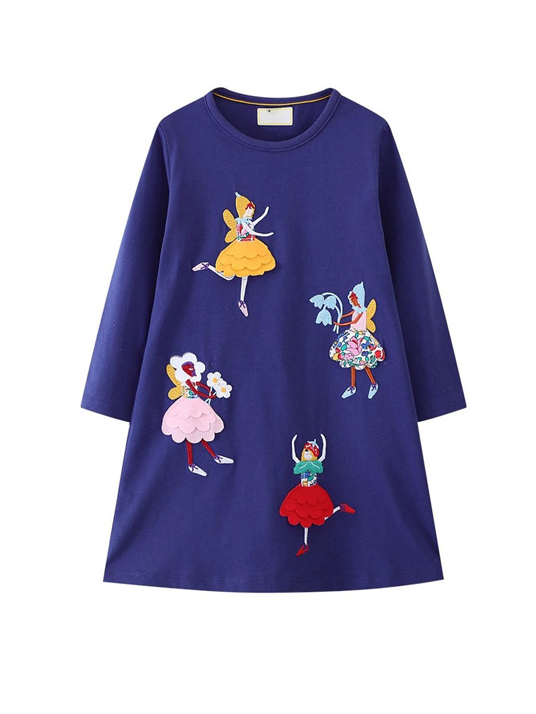 LULU & SKY Girls Embroidered Nightdress-image-28