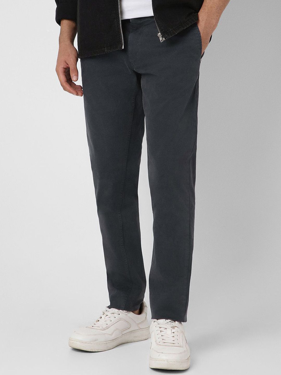 VAN HEUSEN DENIM LABS Men Slim Fit Low Distress Jeans-picture-27