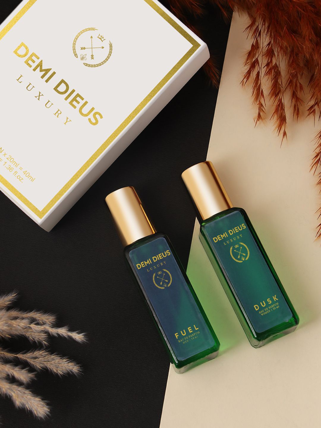 DEMI DIEUS Set Of 2 Dusk & Fuel Long Lasting Eau de Parfum - 20 ml Each-picture-40