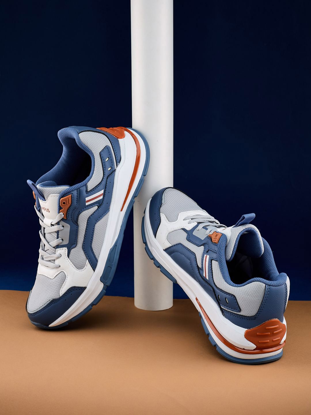 Campus Men Colourblocked Sneakers-picture-17