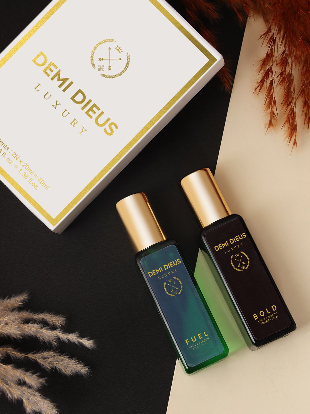 DEMI DIEUS Set Of 2 Bold & Fuel Long Lasting Eau De Parfum - 20 ml Each-picture-27