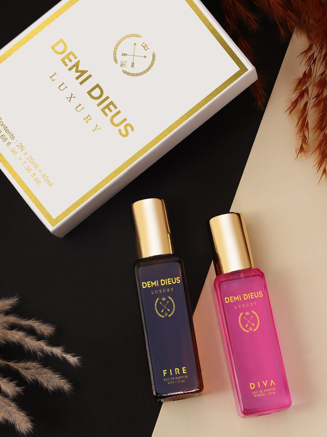DEMI DIEUS Set Of 2 Diva & Fire Long Lasting Eau De Parfum - 20 ml Each-picture-26