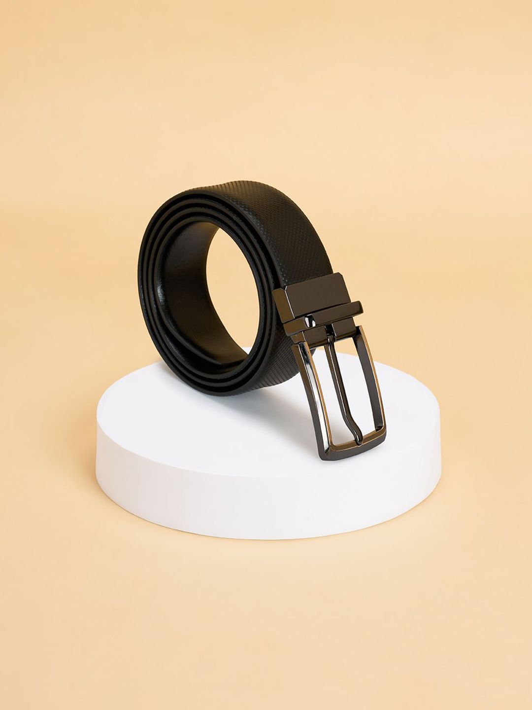 BYFORD by Pantaloons Men Textured Leather Reversible Belt-picture-32