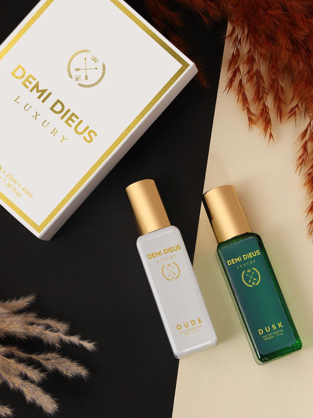 DEMI DIEUS Set Of 2 Oude & Dusk Long Lasting Eau de Parfum - 20 ml Each-picture-33