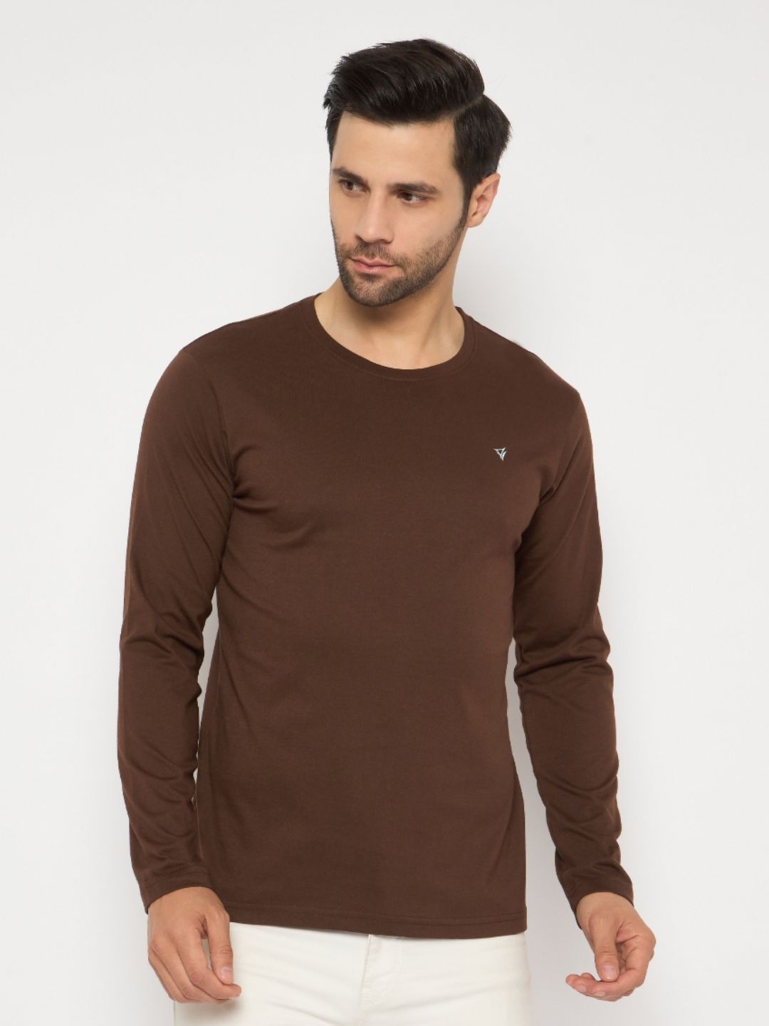 NEVA Men Solid Round Neck Cotton T-shirt-picture-16
