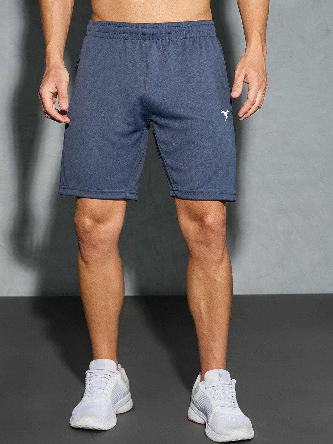 Technosport Men Solid Slim Fit Sports Shorts with Techno Dry-picture-33