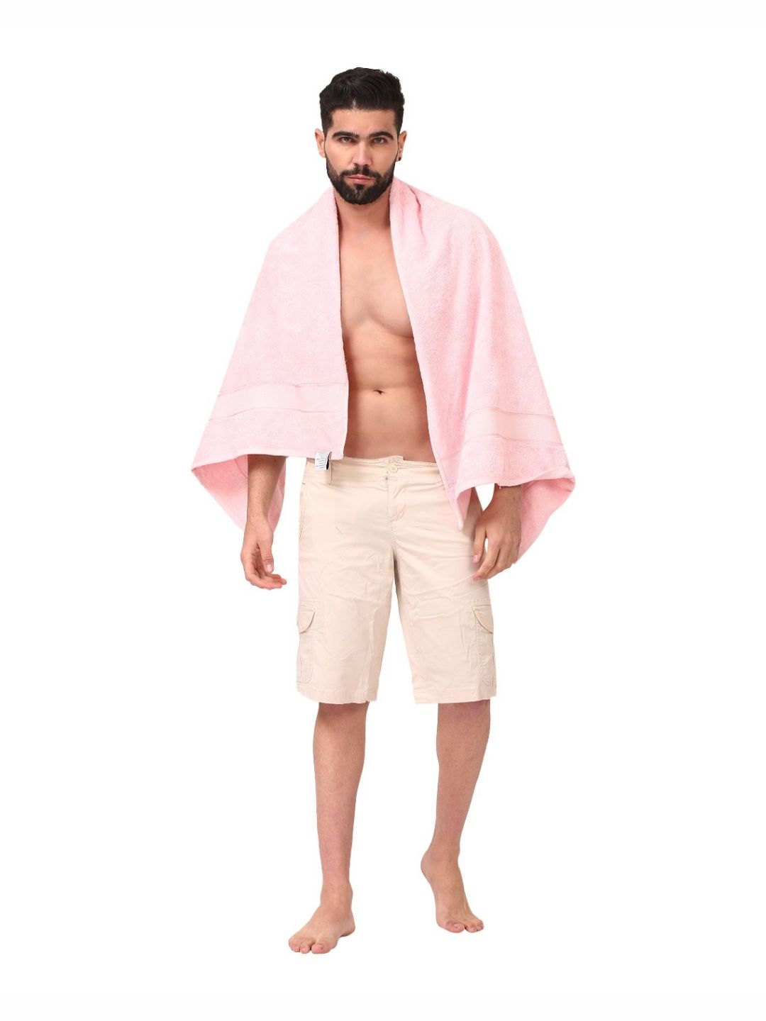 Dollar Pink Bamboo 600 GSM Bath Towel-picture-33