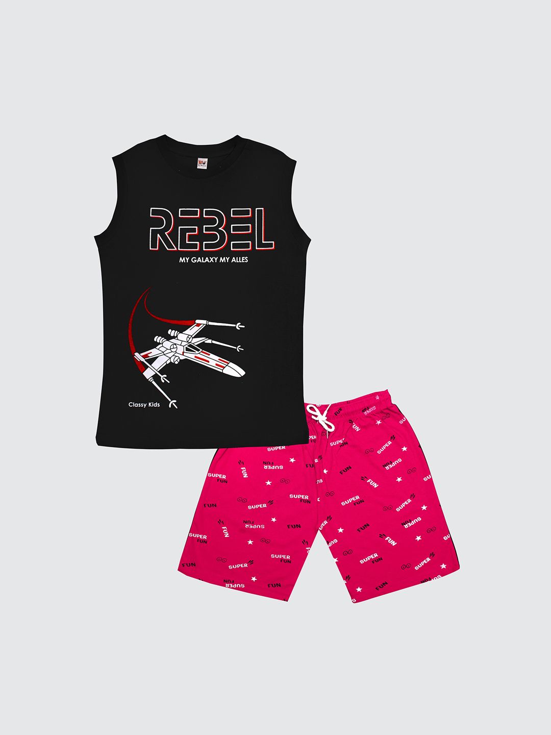 Tee Weavers Boys Printed Night suit