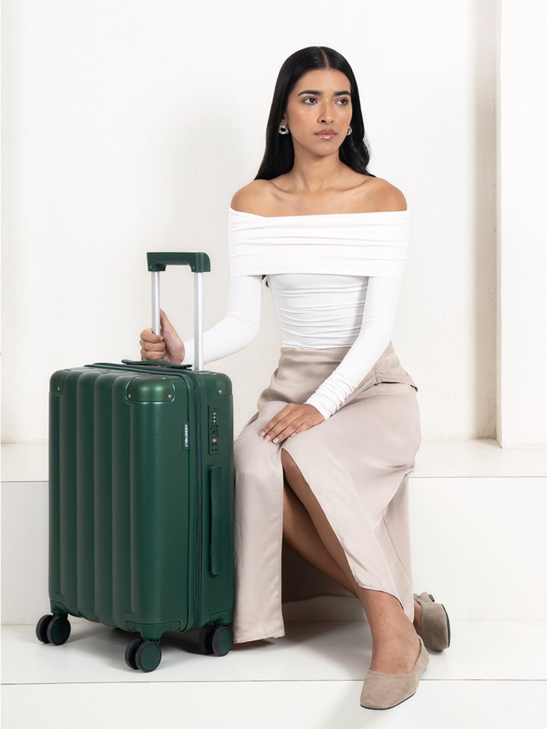 Assembly Iris Textured Hard-Sided Trolley Bag-image-0