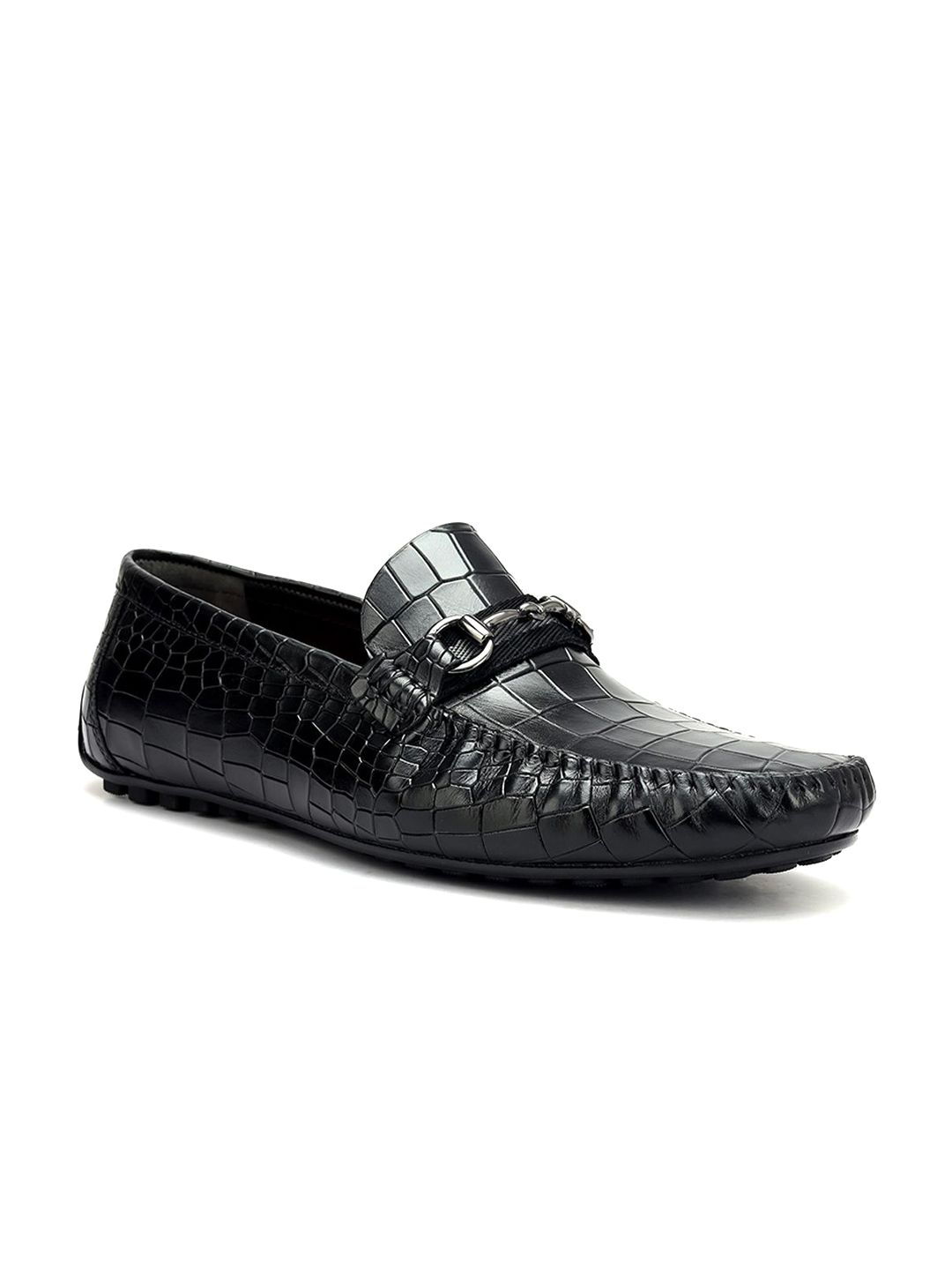 ROSSO BRUNELLO Men Leather Formal Loafers-image-10