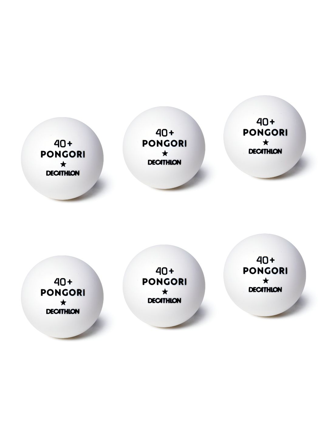 PONGORI By DecathlonSet of 6 Table Tennis Balls-image-3
