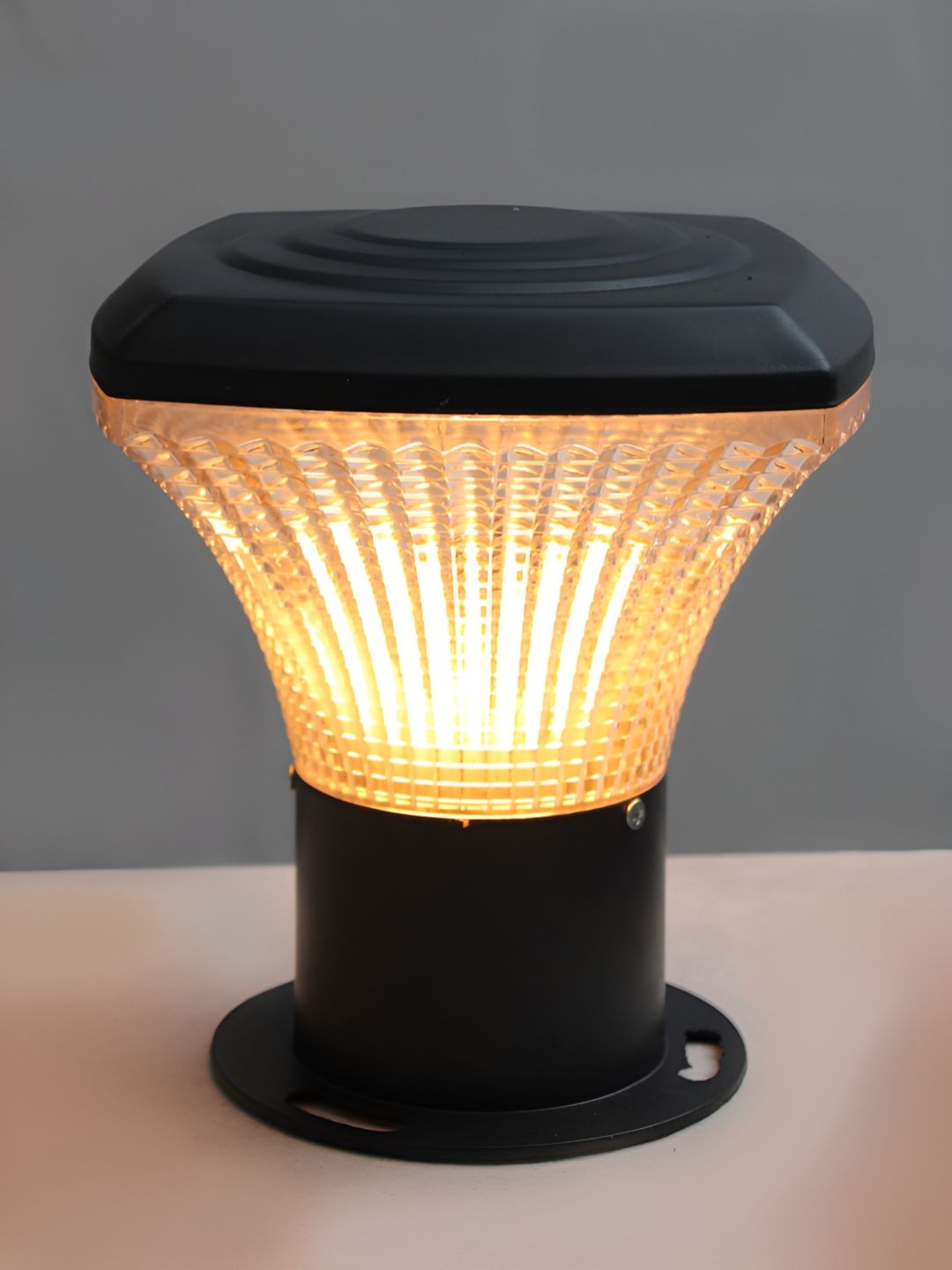 SHREE KALA HOME DECOR Black Metal Traditional Square Shaped Wall Lamp-picture-36