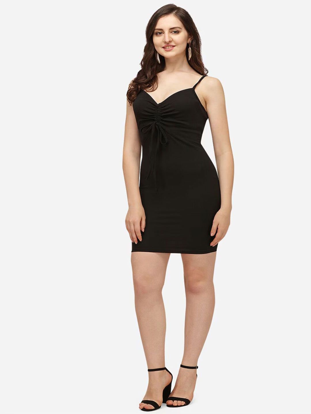 Moda Rapido Crepe Bodycon Dress view 3