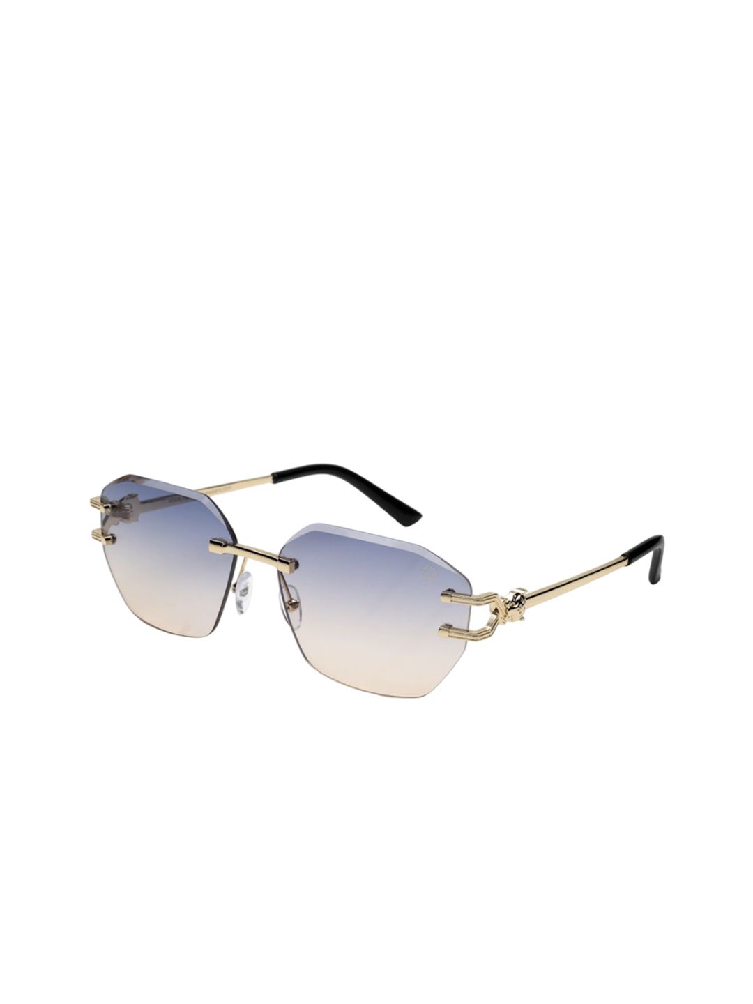 HASHTAG EYEWEAR Men Square Sunglasses with Polarised and UV Protected Lens-image-10